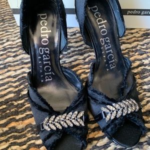 Pedro Garcia crystal satan heels